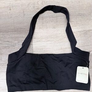 FP Movement by Free People Black Crop Top